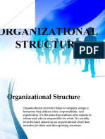 Organizational Structure Types