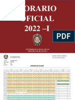 Horario Oficial - Unsch - Civil y Minas