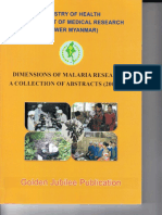 Dimensions of Malaria Research: A Collection of Abstracts (2001-2011)