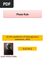 Phase Rule