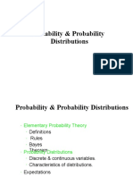 Probability Distributions Explained: Elementary Probability Theory, Rules, Bayes Theorem & More