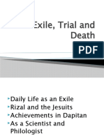 Exile, Trial and Death