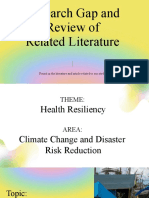 Research Gap and Review of Related Literature