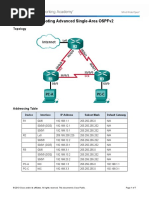 5.2.3.4 Lab - Troubleshooting Advanced Single-Area OSPFv2