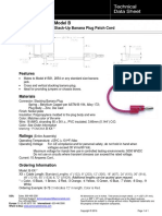 Datasheet Banana Plug