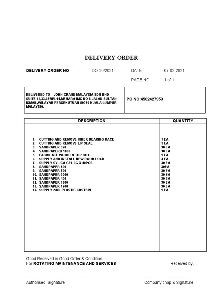 Do Supply Send Paper | PDF