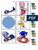 Figurinhas Sonic