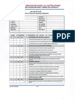 Facility Inspection (To Be Complied)