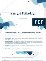 Fungsi Psikologi