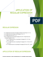Application of Regular Expression