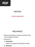 Download 2 Motion in One Dimension by Christer John Uy SN62005792 doc pdf