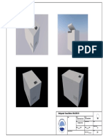 Representaçao 3D: Refrigerador Termo-Elétrico: IMAGEM 3D