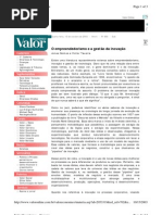 Gestão da Inovação - Artigo