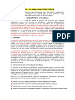 Planeación estratégica y administración estratégica en instituciones públicas