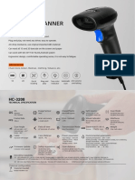 Catalogo Lector de Pistola HC-3208 Ingles