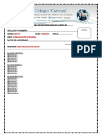 Examen de Recuperación