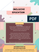 Advantage and Disadvantage of Inclusive Education