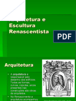 Arquitetura e Escultura Renascentista