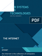 Web Systems and Technologies
