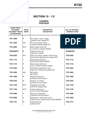 SMS 17 SET 1, Pupitres, Supports et pieds