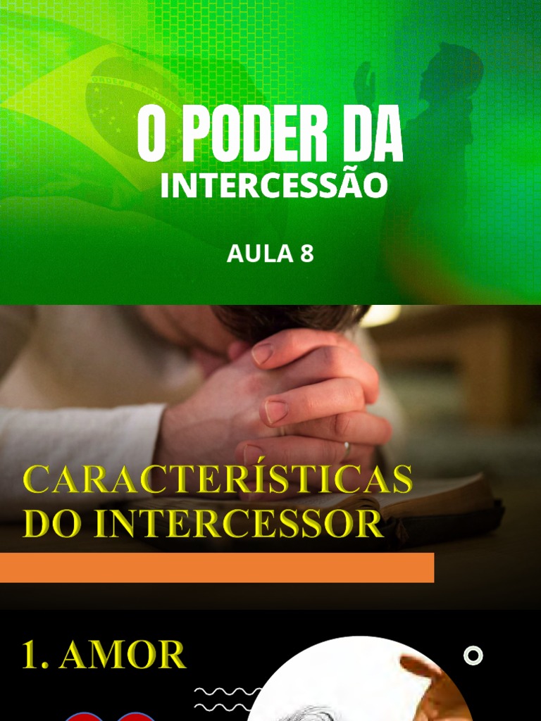 O Poder Da Intercessão Valnice Milhomens Aula 8 Identificação | PDF