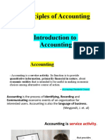 Introduction of Accounting