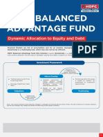 HDFC Balanced Advantage Fund Leaflet (As On 30th Nov 2022)