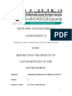 Nanomaterials Assignment 3-1629031