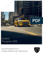 2022 Peugeot 208 Ficha Tecnica