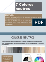 Colores neutros: características y aplicaciones