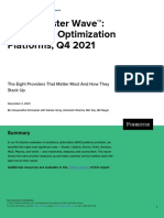 The Forrester Wave™ Workforce Optimization Platforms, Q4 2021