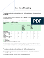 General Method For Cable Sizing - Electrical Installation Guide