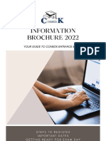 Comedk 2022 Exam Brochure Version 16 June 2022