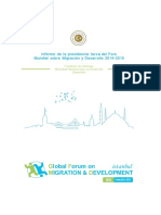 Report of The GFMD 2014-2015 Turkish Chairmanship Es