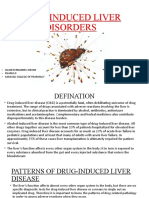 Drug Induced Liver Disorders