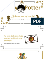 Plantilla Powerpoint de HarryPotter