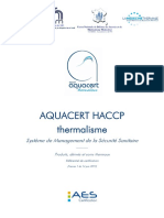 3 AQUACERT Guide Certification HACCP Thermalisme V1. 14juin2011