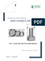 Tp1 - Analyse Granulometrique