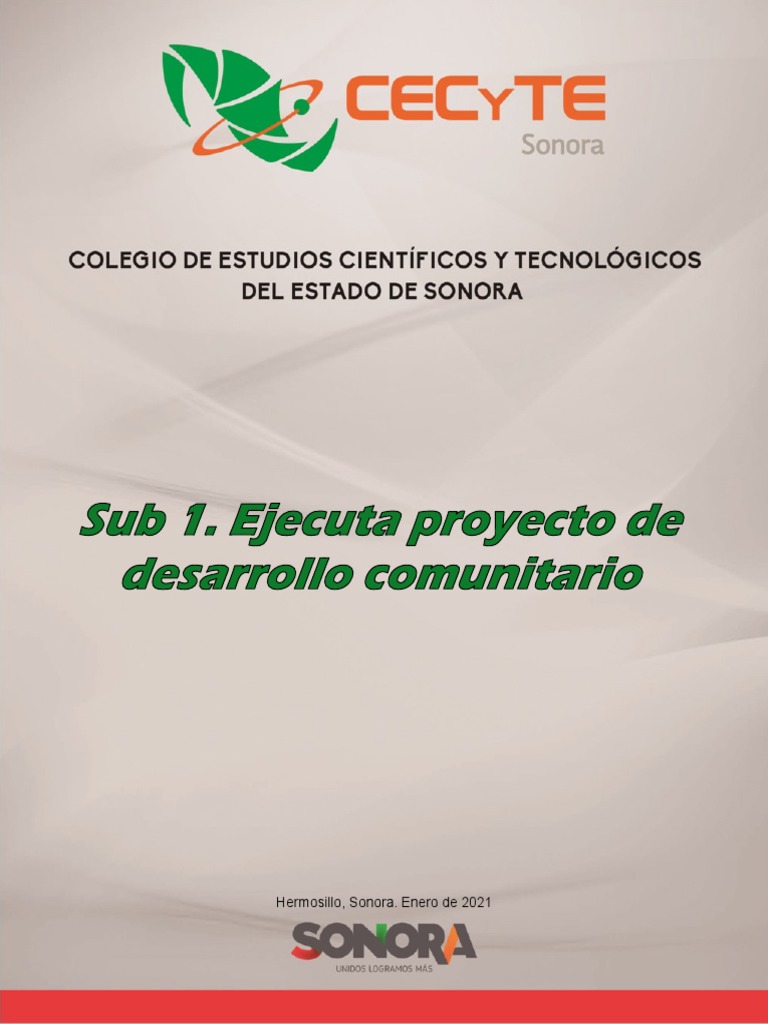 Ejecución de Proyectos Comunitarios | PDF | Planificación | Presupuesto