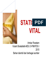 Biostat-2. Statistik VITAL