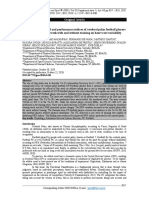 Internal Training Load and Performance Indices of Cerebral Palsy Football Players and Effects PF One Week With and Without Training On Heart Rate Variability