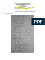 EVAL. FORMATIVA (Primera Unidad) Ecuaciones Diferenciales - Justo Lozano Servando