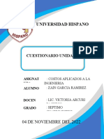 Cuestionario de La Unidad I