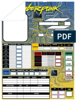 Fiche Personnage Cyberpunk (CO) - 2