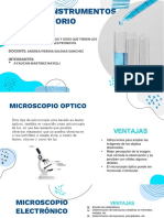 Microscopio Optico y Electronico