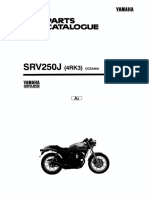 Yamaha 1997 SRV250J Renaissa Parts Catalogue
