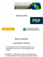 M6 L6 Event Cards