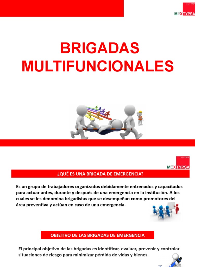 Funciones de Brigadas de Emergencia | PDF | Incendios | Combustión