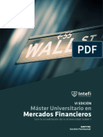 Programa Master Univ-Mercados Financieros