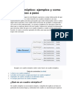 Cómo hacer un cuadro sinóptico paso a paso (39